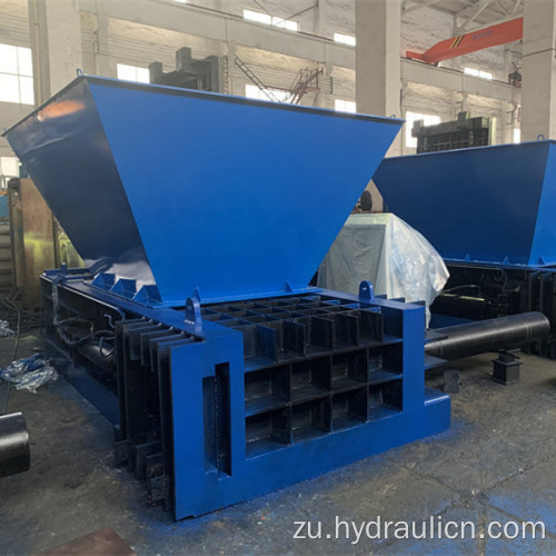 Umfutholuketshezi Aluminium Steel Metal amathini Baler Izinsiza kusebenza